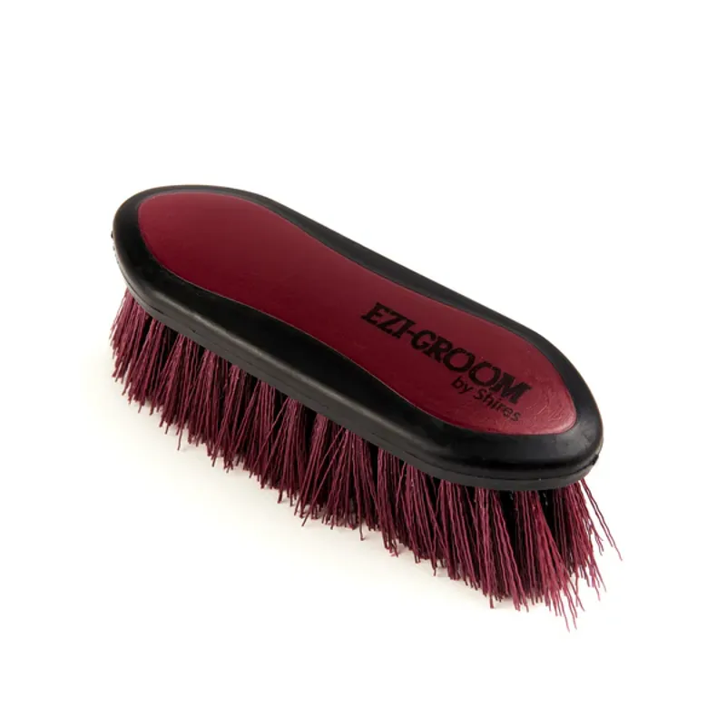 EZI-GROOM Grip Dandy Brush - Burgundy Small