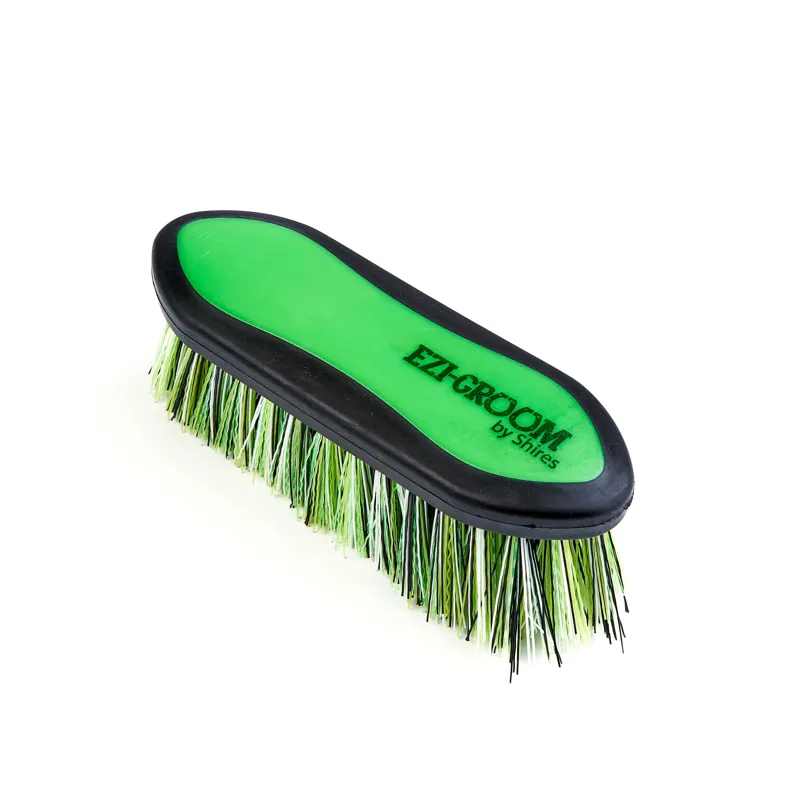 EZI-GROOM Grip Dandy Brush LIME GREEN Small-1