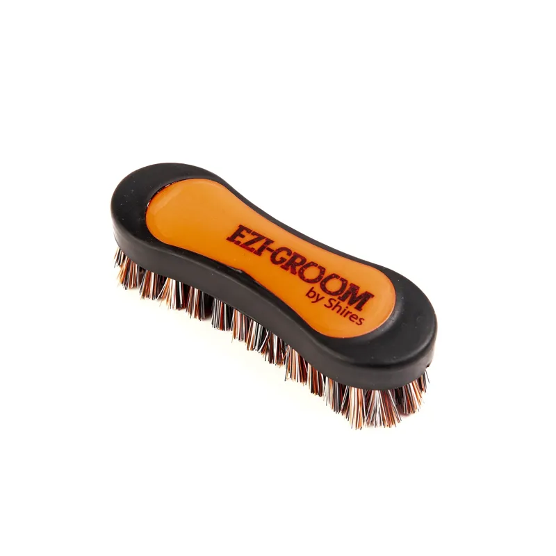 EZI-GROOM Grip Small Face Brush - Orange-1