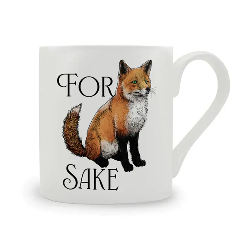 Wild Giggles For Fox Sake - China Mug - Standard