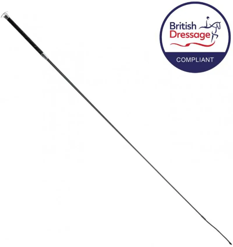Country Direct DR30 Leather Handle Dressage Whip - Assorted Colours