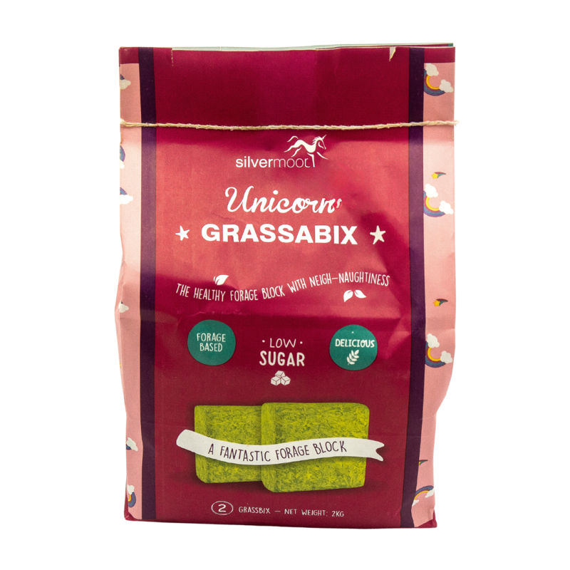 Silvermoor Grassabix Dual Pack - Minty Unicorn 2kg