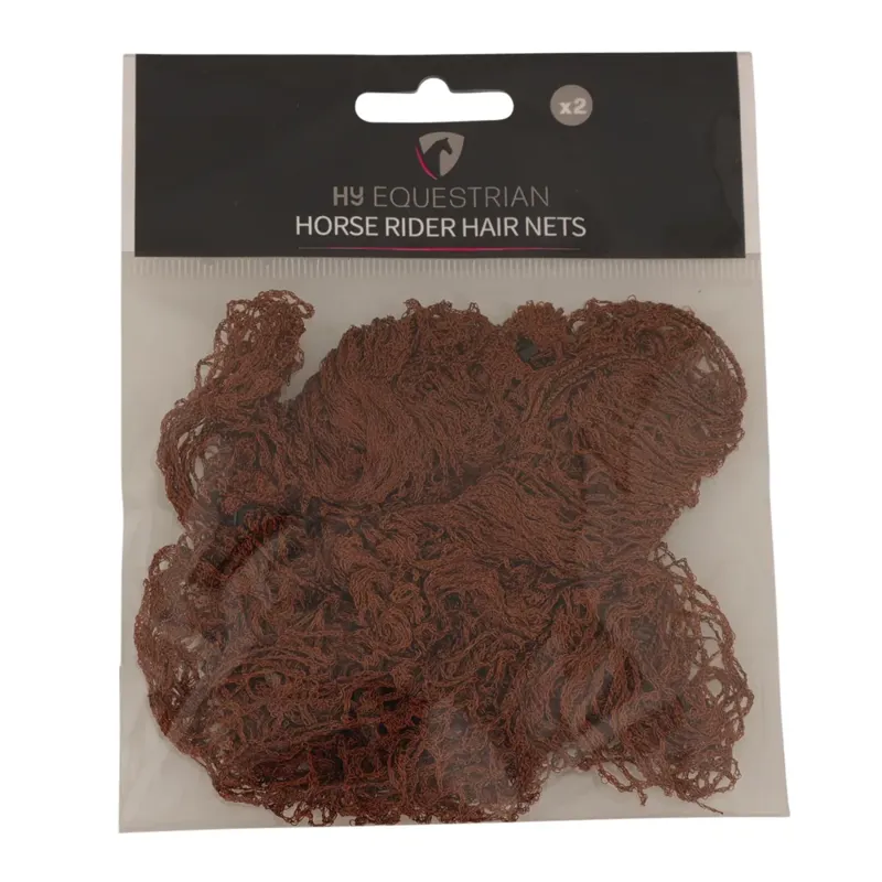 Hy Equestrian Hair Net - Mid Brown - Heavyweight