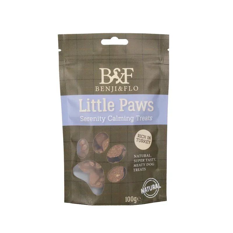Benji and Flo Little Paws Serenity Calming Treats - Turkey 100g