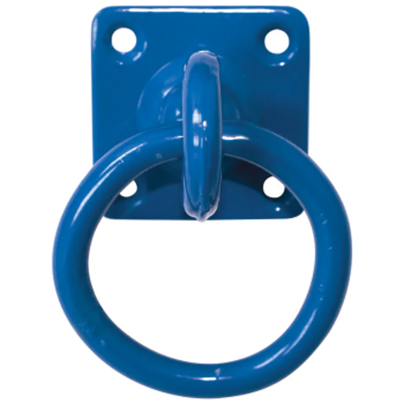 Plate Tie Ring - Blue