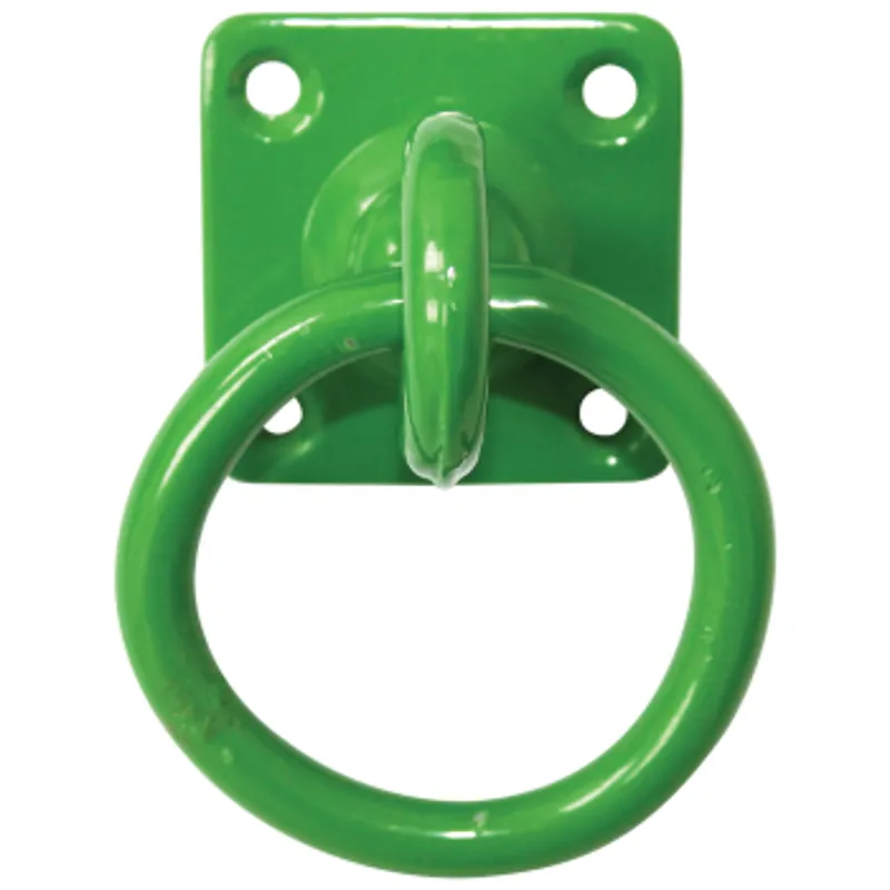 Plate Tie Ring - Green