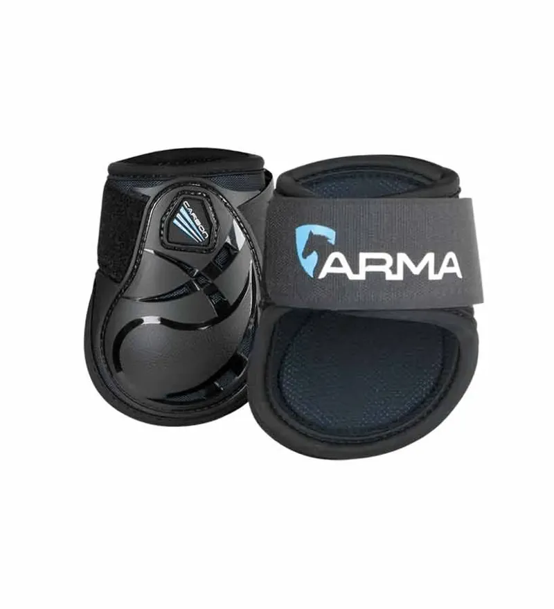 Arma Carbon Fetlock Boots in Black
