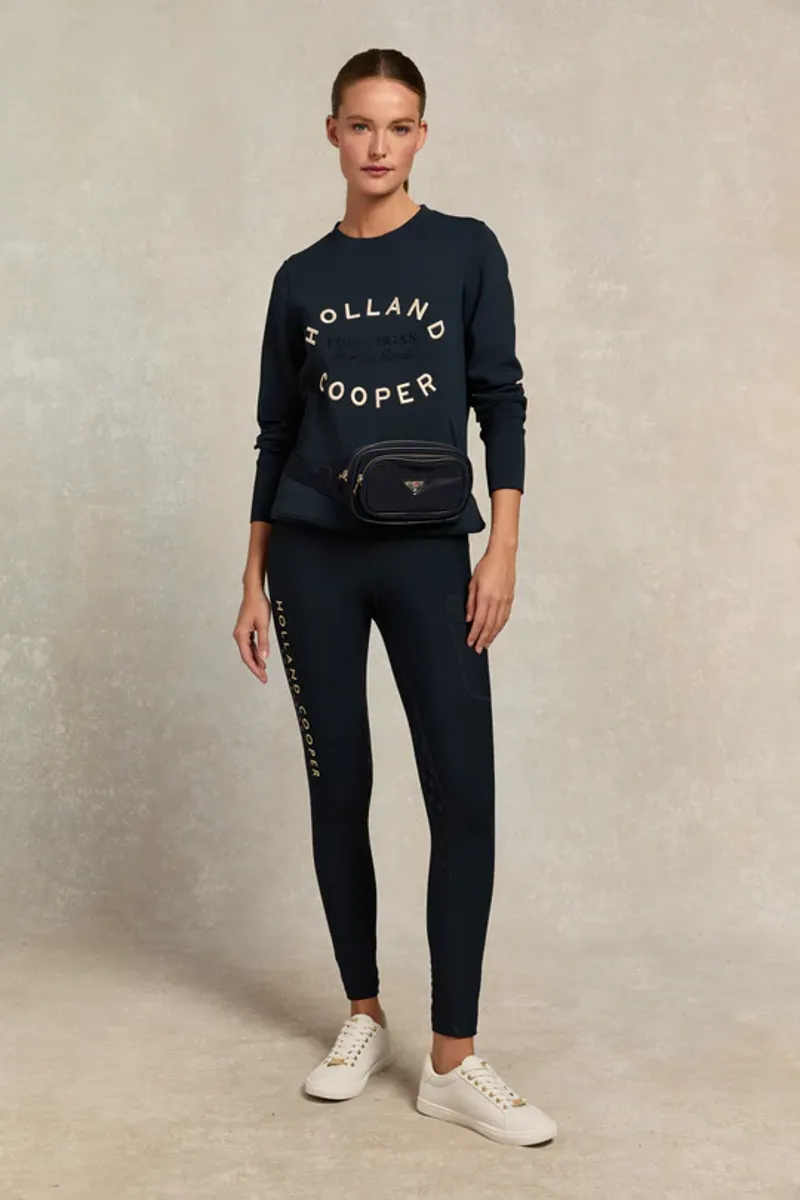 Holland Cooper Burghley Belt Bag - Ink Navy-3