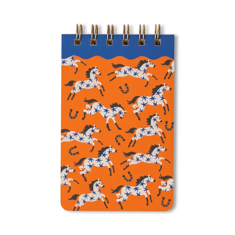 Designworks Collective A Dopo Twin Wire Notepad - Horse