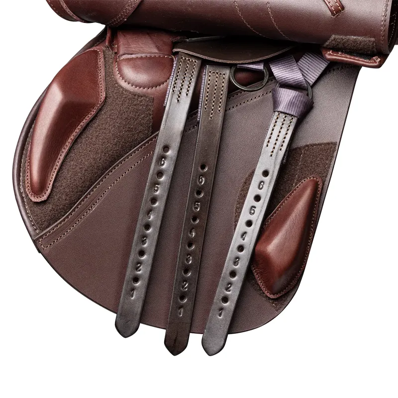 Fairfax Zodiac Aries Jump Saddle -Chestnut-4