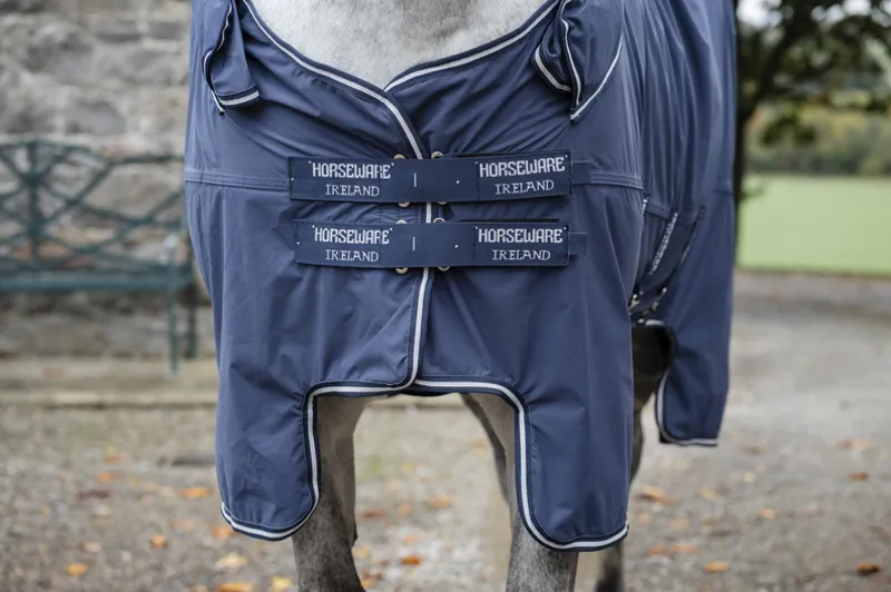 Horseware Show Ready Rug - Navy / Silver-1