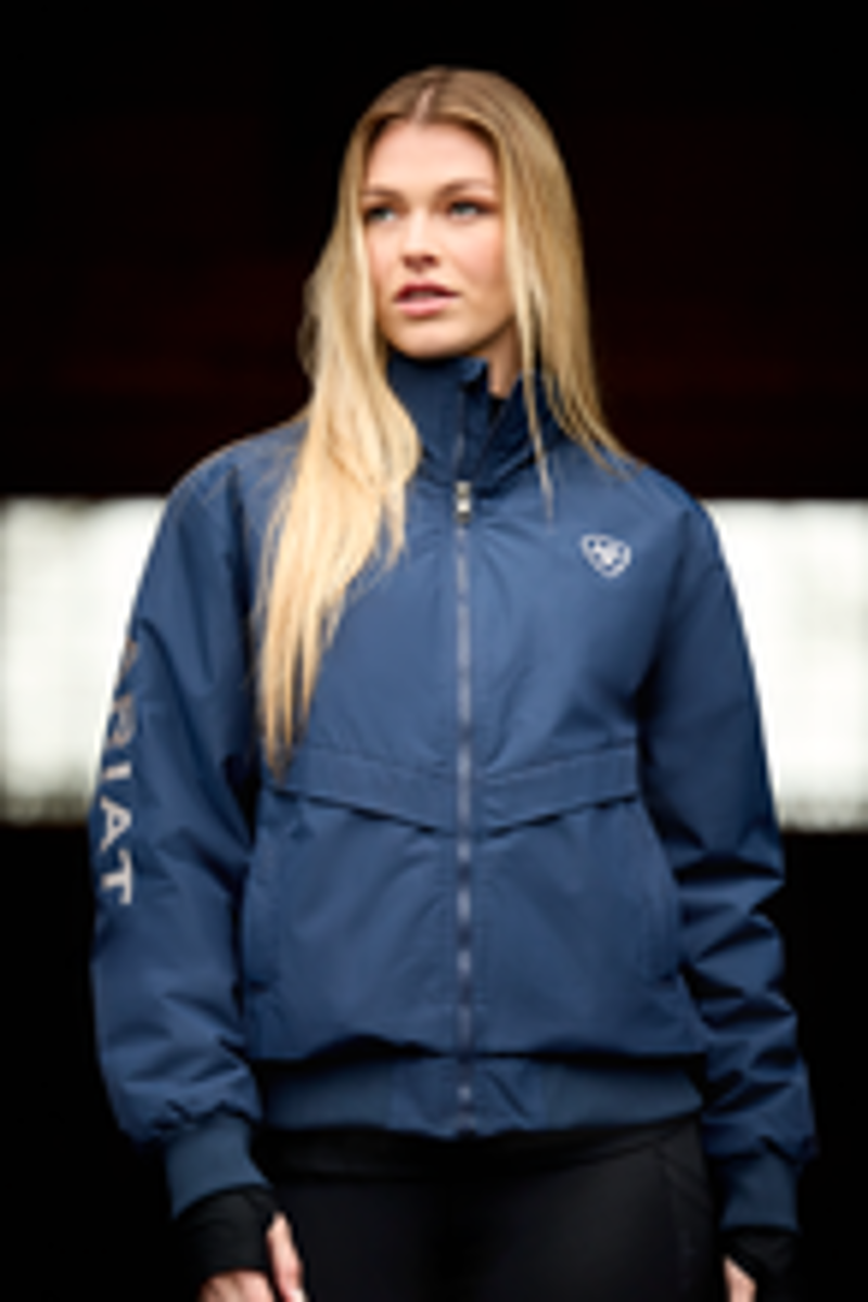 Ariat Womens Stable 2.0 Insulated Jacket - Navy-1