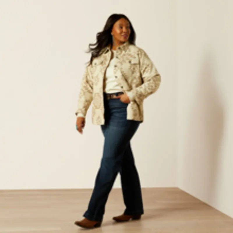 Ariat Womens Clovis Insulated Jacket - Puebla Print-1