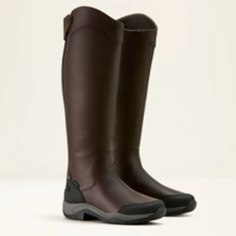 Ariat Womens Telluride Tall H2O - Dark Brown-3