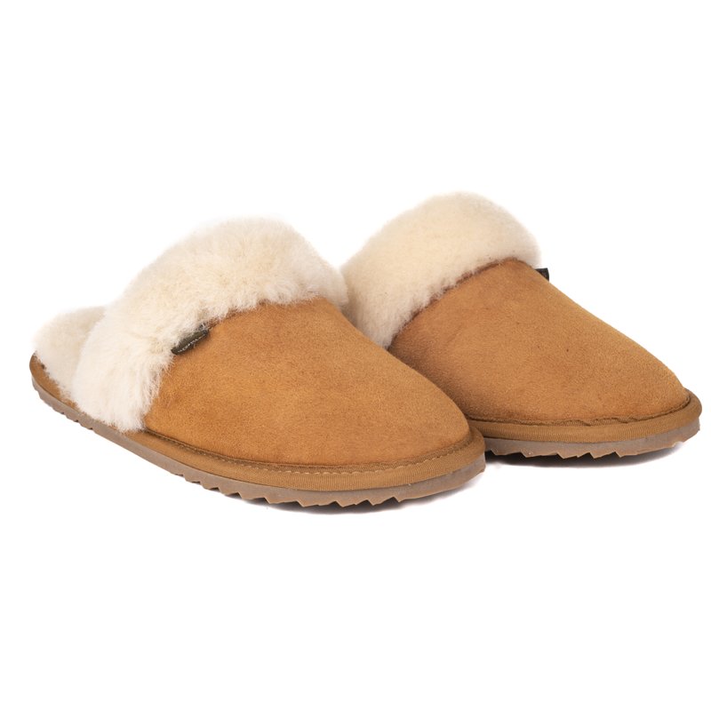 Le Chameau Mule Maison Slipper- Tan-2