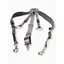 Ascot V Check Breastplate - Black