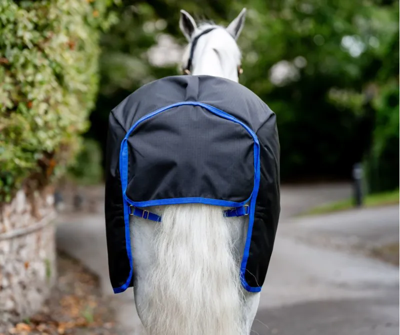 Horsewear Amigo Ripstop 900D Plus Turnout 200g - Black/Classic Blue-3