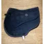 Equipad Opulence Jump Saddle Pad - Navy/ White Piping