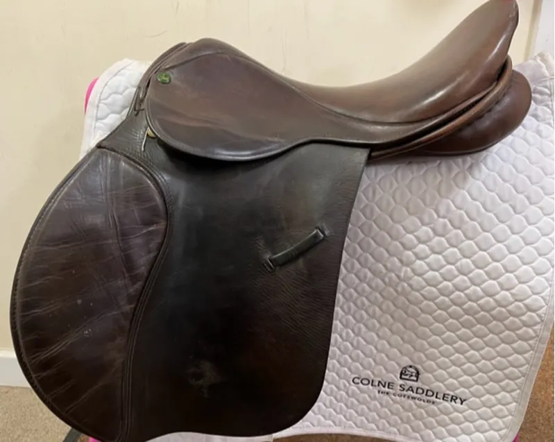 GP3129 Ideal GP Saddle 16.5inch Wide - Brown