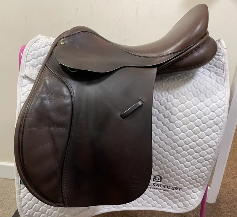  GP3176 Crown Event Saddle 17.5inch Medium/Wide - Brown