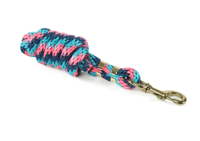 Topaz Lead Rope 1.8 metres - Pink/Turquoise/Navy