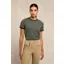 Holland Cooper Chiltern Ringer Tee - Dove Grey