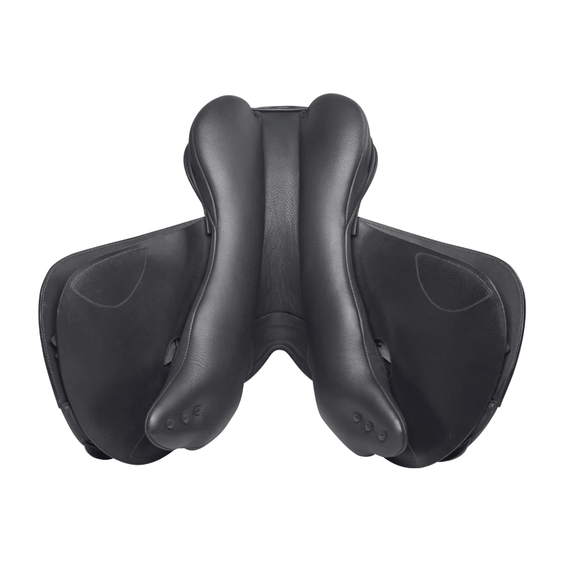 Fairfax Classic Deluxe Dual Flap Jump Saddle - Black-1