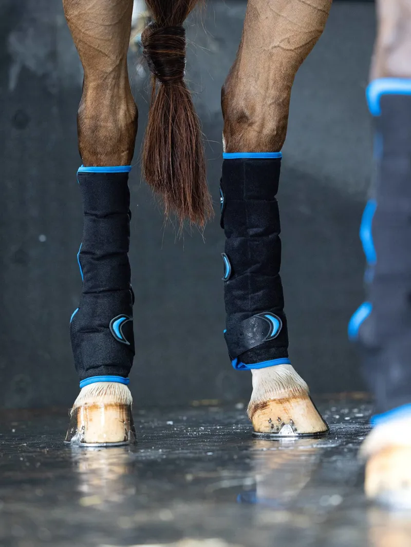 LeMieux Freeze Flow Ice Boot Hind - Black -3