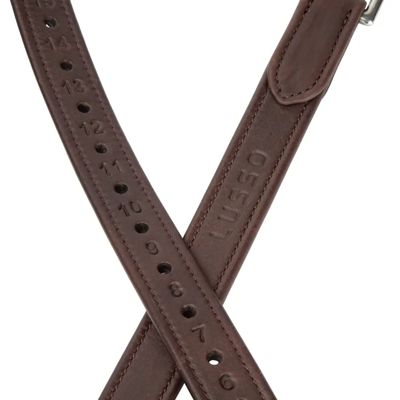 Velociti Lusso Wrapped Stirrup Leathers - Havana-4
