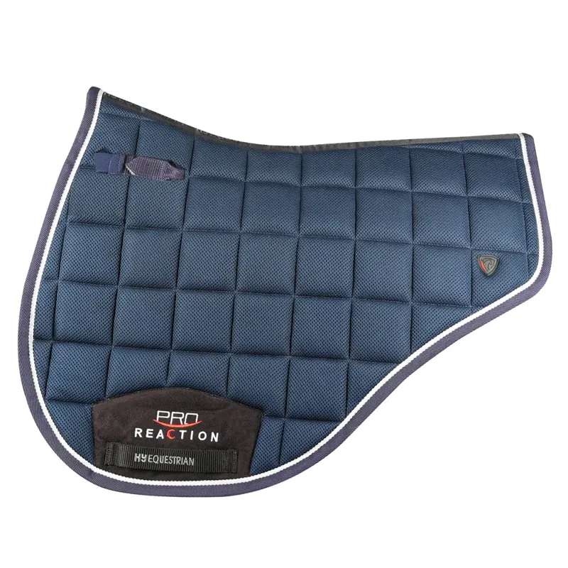 Hy Equestrian ProReaction 3D Mesh Close Contact Saddle Pad - Navy