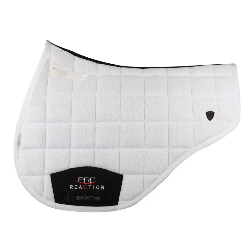 Hy Equestrian ProReaction 3D Mesh Close Contact Saddle Pad - White
