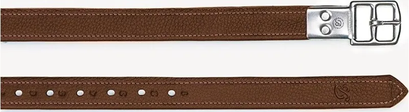 Bates Stirrup Leathers Brown 