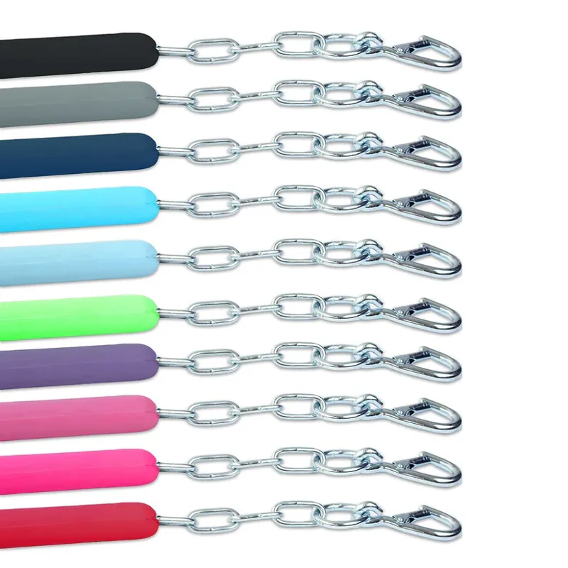 M J Equine Stall Chain - Red