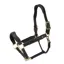 Velociti Lusso Lorca Leather Headcollar - Black
