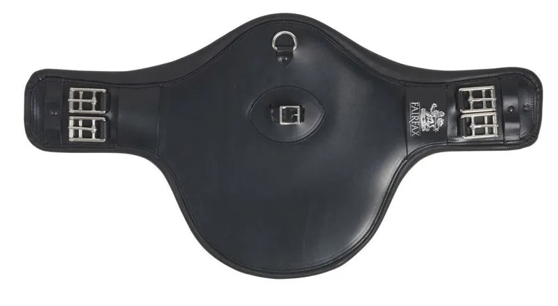Fairfax Short Stud Girth Black