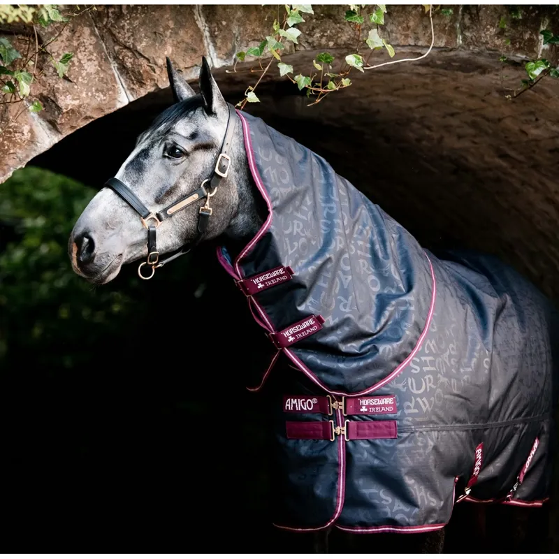 Amigo Hero Ripstop Plus Lite 0g- Horsewear Print/Navy/Burgundy/White -1