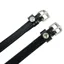 Hy Equestrian Diamante Stud Spur Straps - Black 