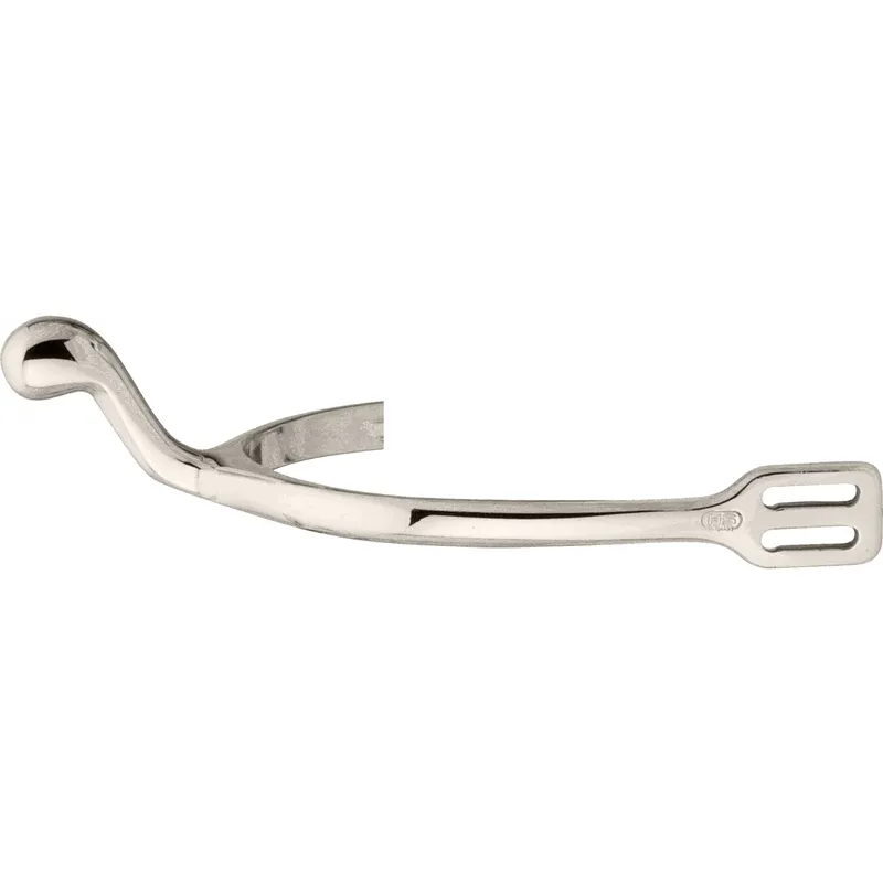 Sprenger Swan Neck Spur - No Rowel 40mm rounded