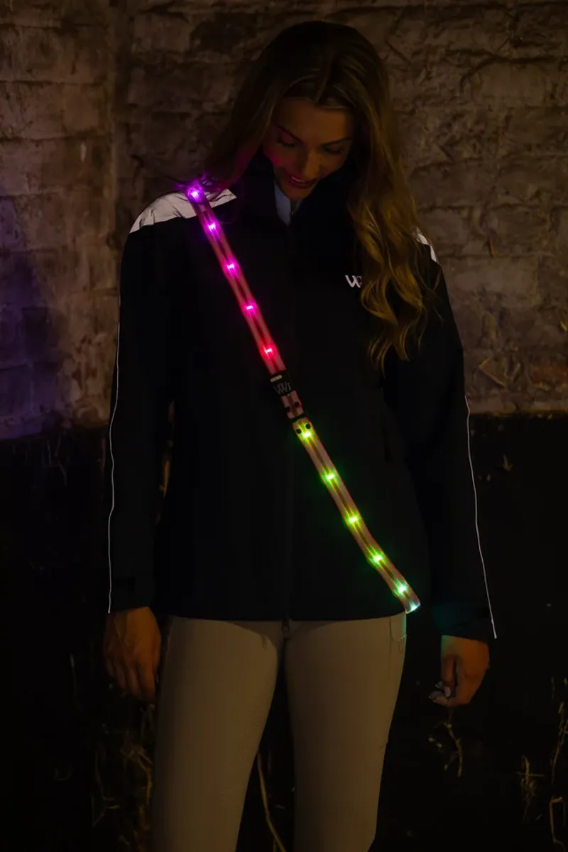 Woof Wear LED Sash - Pink-1