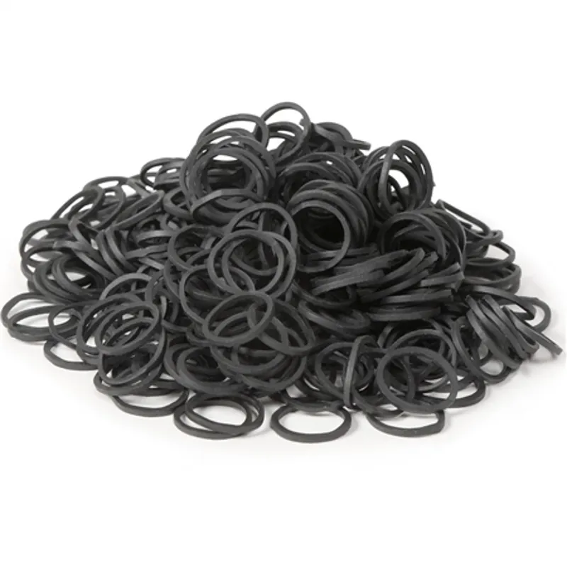 Ezi-groom Plaiting Bands Tub - Black