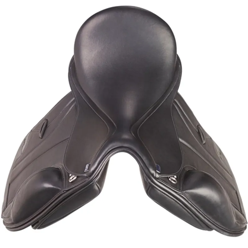 GFS XL Premier Monoflap Dressage Saddle Black-1