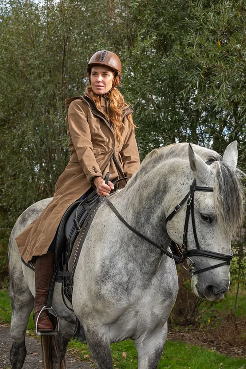 Baleno Kensington Waterproof Trench Coat Camel-5