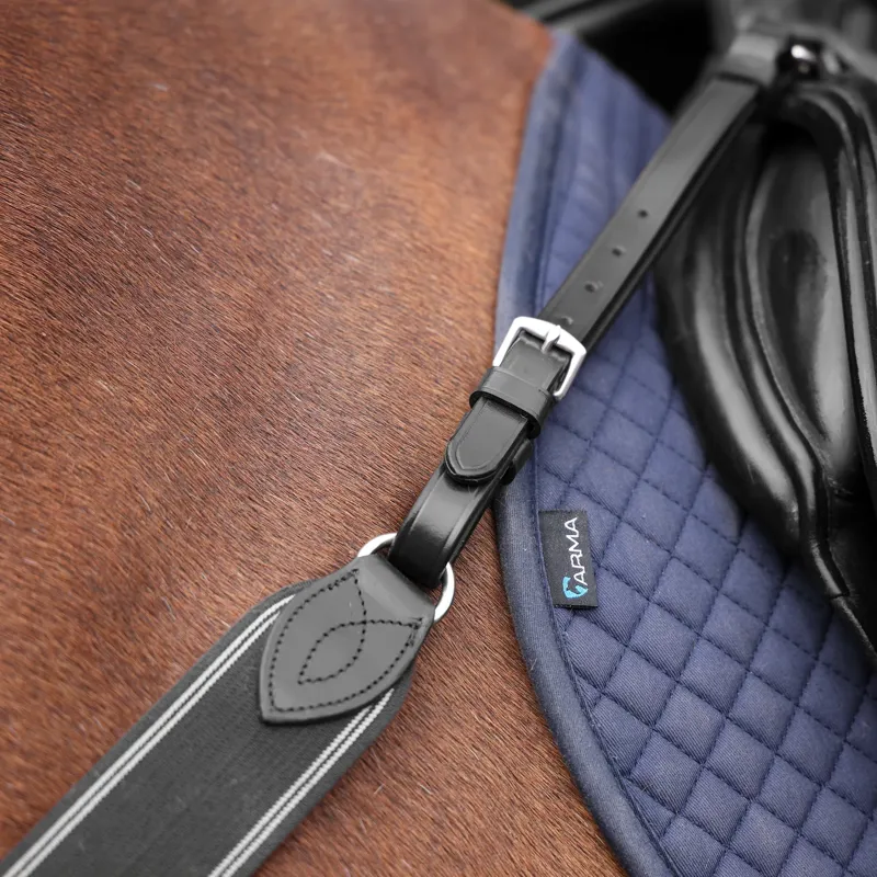 Velociti Rapida Elastic Breastgirth - Black-2