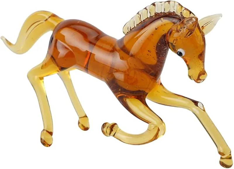 Artisan Glass Horse-3