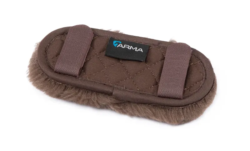 Arma SupaFleece Chin Guard - Brown 6 inch