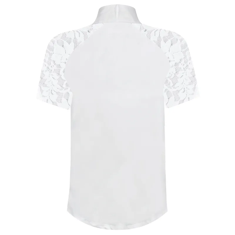 Equetech Junior Mia Competition Shirt - White-2