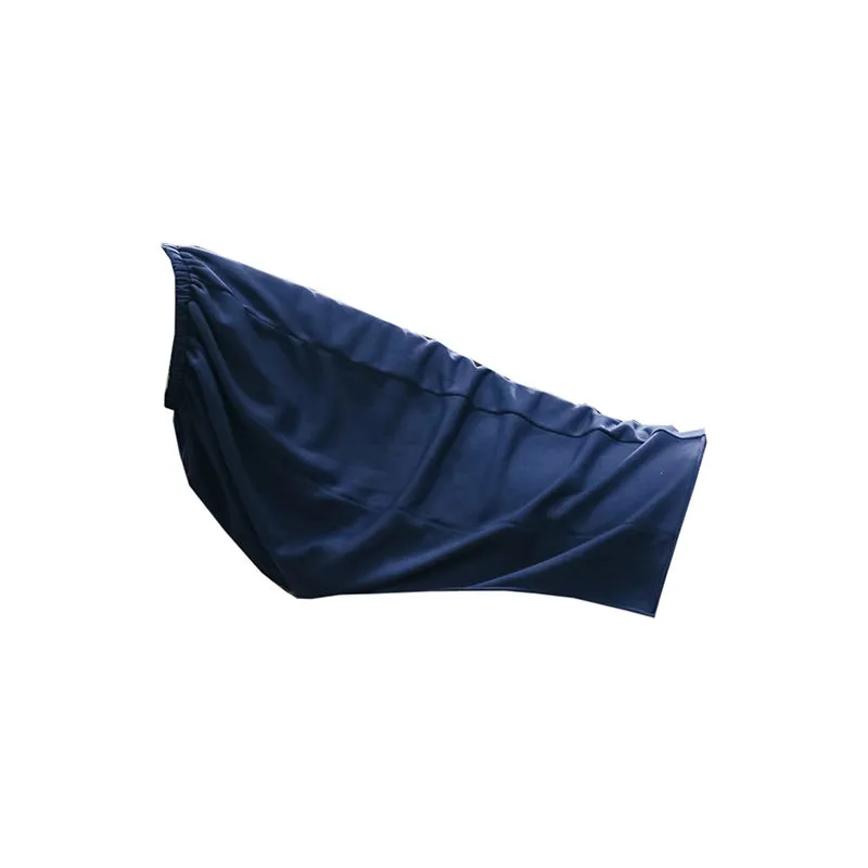 Kentucky Cooler Fleece Horse Scarf - Navy-3