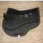 Equipad Opulence Jump Saddle Pad - Brown/ White Piping
