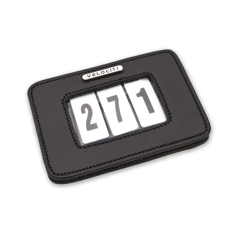 Velociti Saddlecloth Competition Number Holder - White 