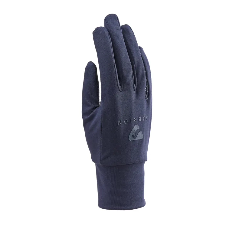Aubrion Patterson Thermo Riding Gloves - Child Navy